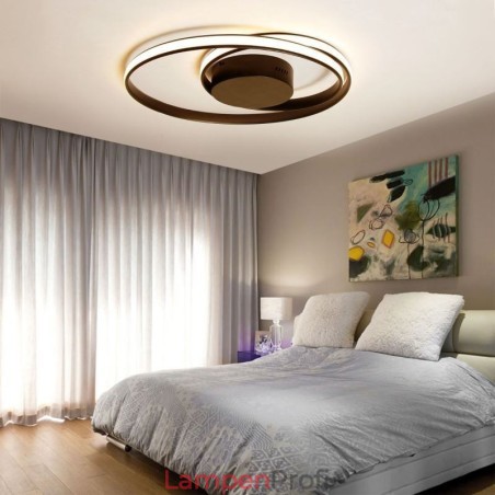 Moderne Deckenleuchten Doppelte runde Lampen Moderne Deckenleuchten Doppelte runde Lampen