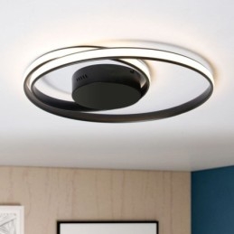Moderne Deckenleuchten Doppelte runde Lampen
