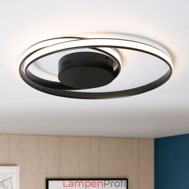 Moderne Deckenleuchten Doppelte runde Lampen