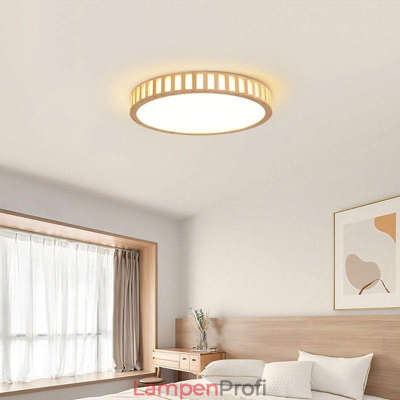 Japanische Lampe Holzdeckenbeleuchtung