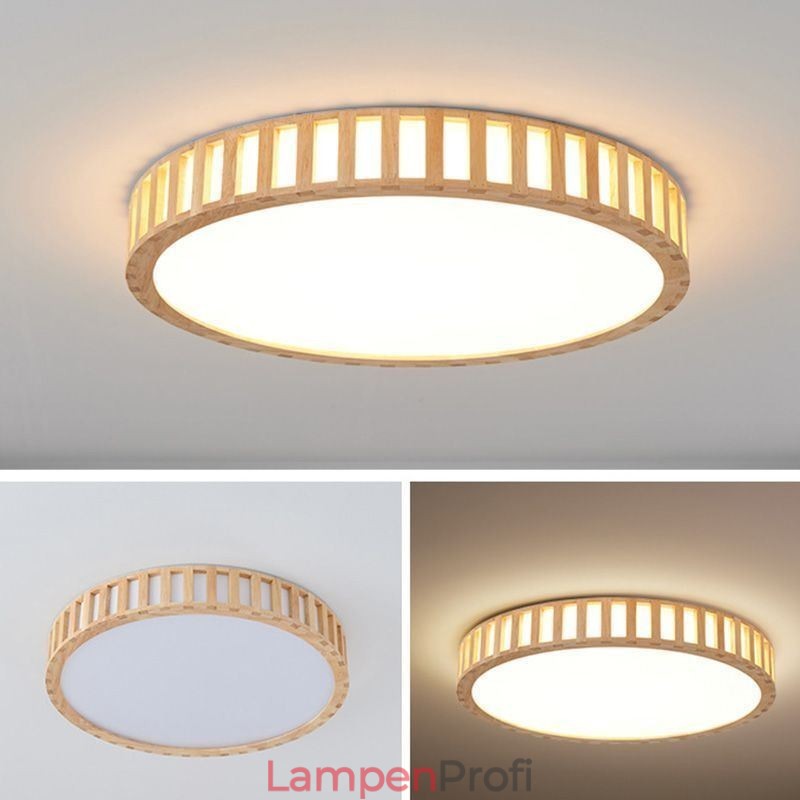 Japanische Lampe Holzdeckenbeleuchtung