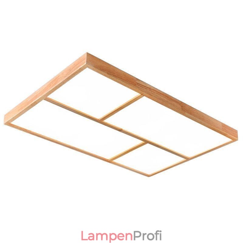 Moderne Deckenleuchte Minimalistischer Holzstil Unterputz Deckenleuchte