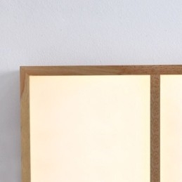 Moderne Deckenleuchte Minimalistischer Holzstil Unterputz Deckenleuchte