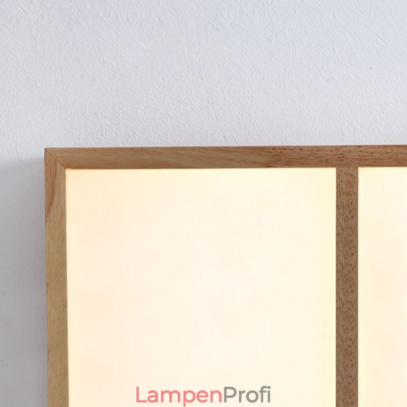 Moderne Deckenleuchte Minimalistischer Holzstil Unterputz Deckenleuchte