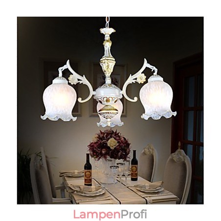 Kronleuchter Drei Lichter Weiß Europäischen Retro Klassische Kronleuchter Drei Lichter Weiß Europäischen Retro Klassische
