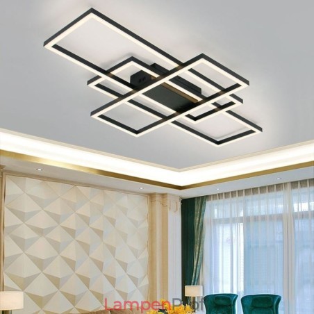 Moderne Deckenleuchte Geometrische Quadratische Deckenlampe Moderne Deckenleuchte Geometrische Quadratische Deckenlampe