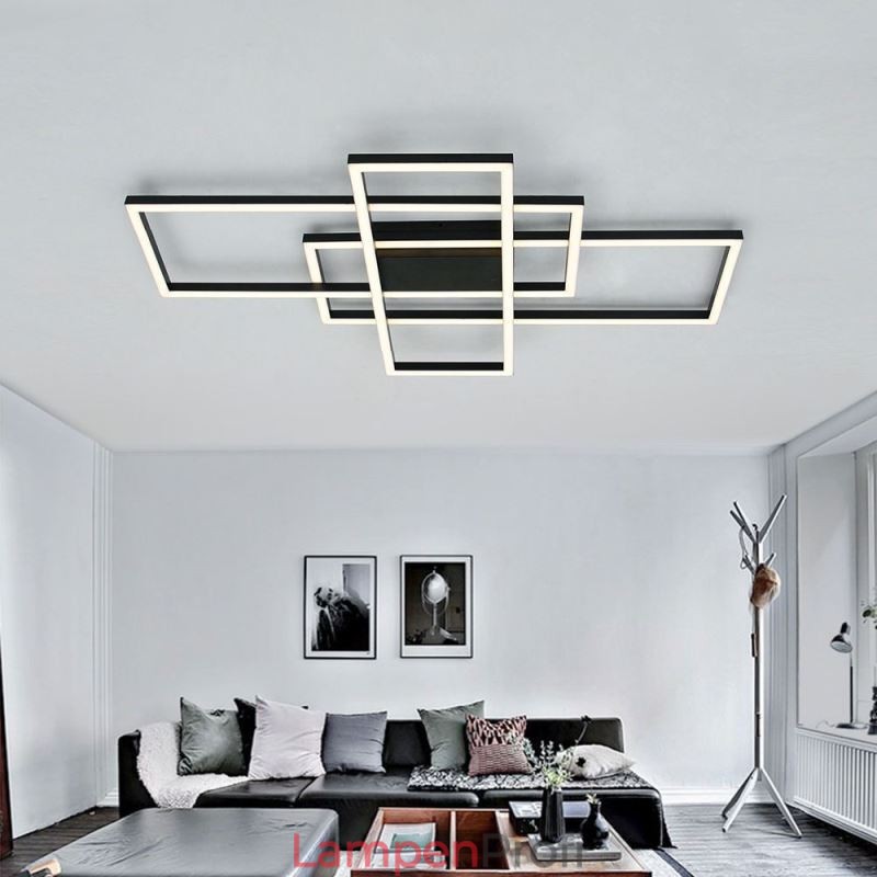 Moderne Deckenleuchte Geometrische Quadratische Deckenlampe