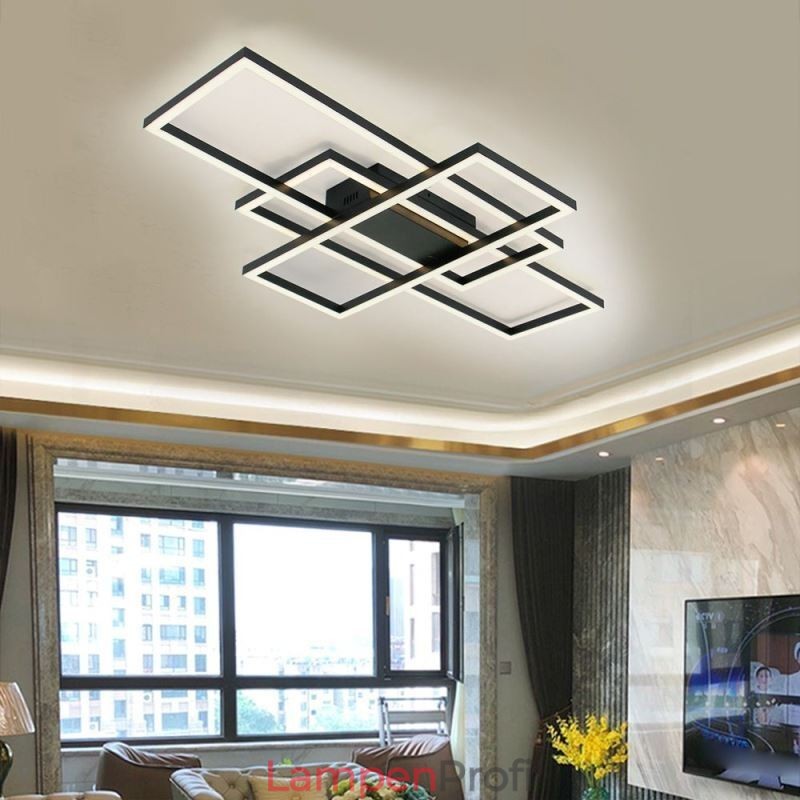 Moderne Deckenleuchte Geometrische Quadratische Deckenlampe