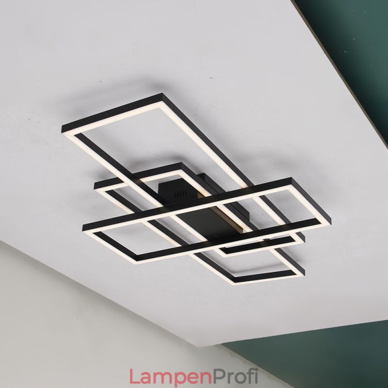 Moderne Deckenleuchte Geometrische Quadratische Deckenlampe