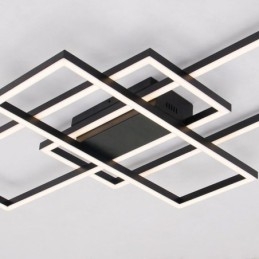 Moderne Deckenleuchte Geometrische Quadratische Deckenlampe