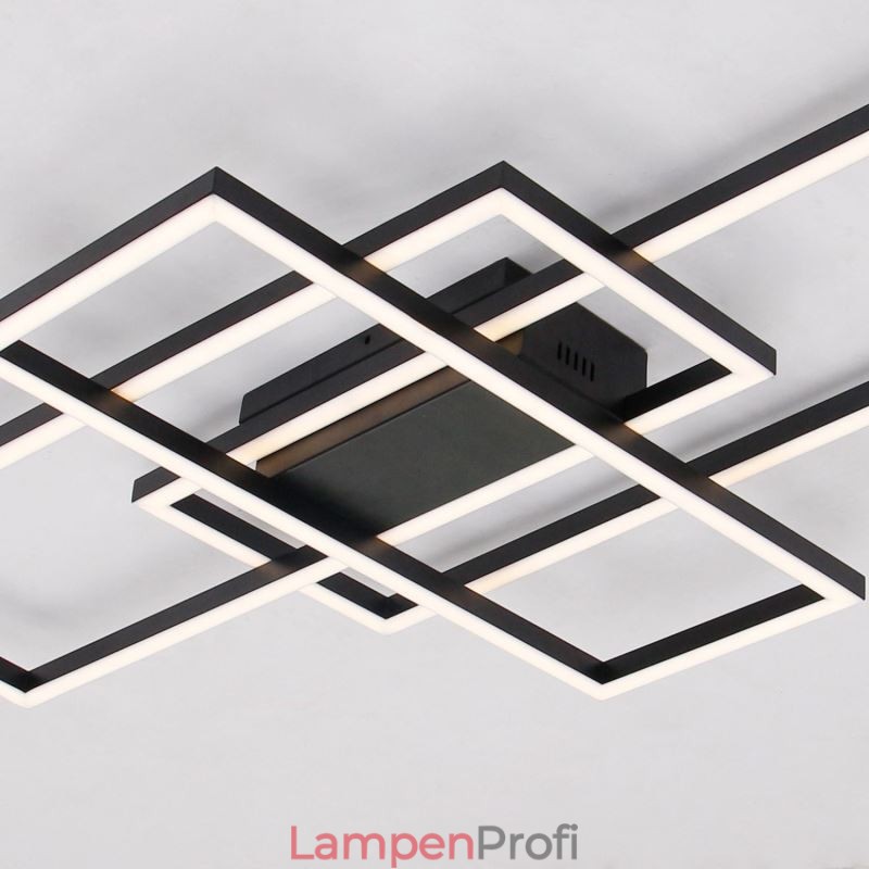 Moderne Deckenleuchte Geometrische Quadratische Deckenlampe