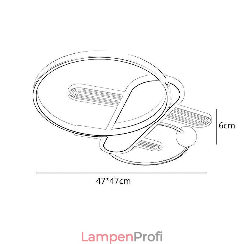 Deckenlampe Cartoon Flugzeug Deckenleuchte