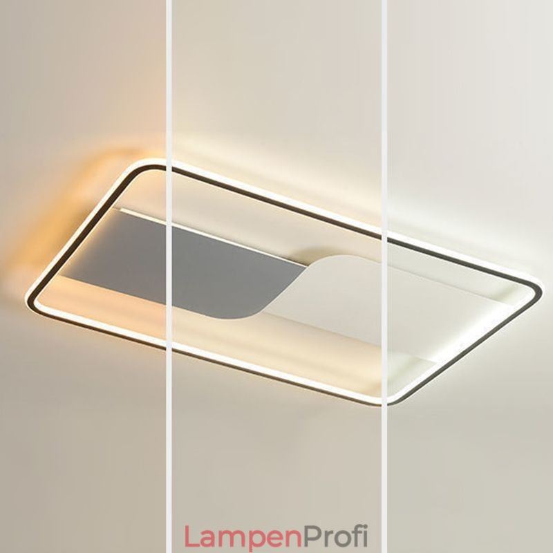 Moderne Deckenleuchten Leuchte Rechteckige Unterputz Deckenleuchten 90*60cm