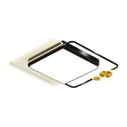 Nordische Deckenleuchte Quadratische Acryl-Unterputz-Deckenleuchte