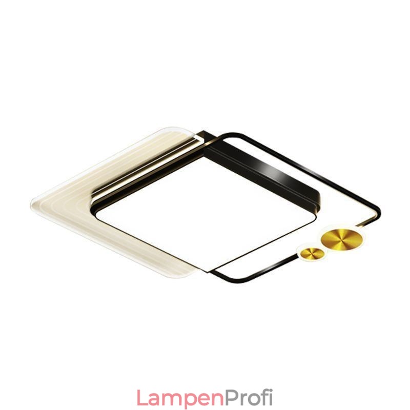 Nordische Deckenleuchte Quadratische Acryl-Unterputz-Deckenleuchte