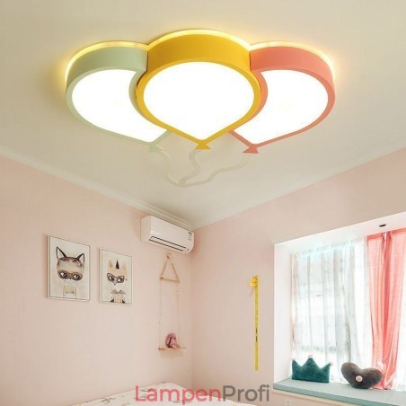Moderne Deckenleuchte mit bündiger Montage, schöne Deckenlampe mit Ballonschirm Moderne Deckenleuchte mit bündiger Montage, schöne Deckenlampe mit Ballonschirm
