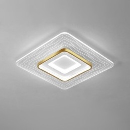 Unterputz-Deckenleuchte Minimalistische ultradünne Deckenleuchte aus Acryl
