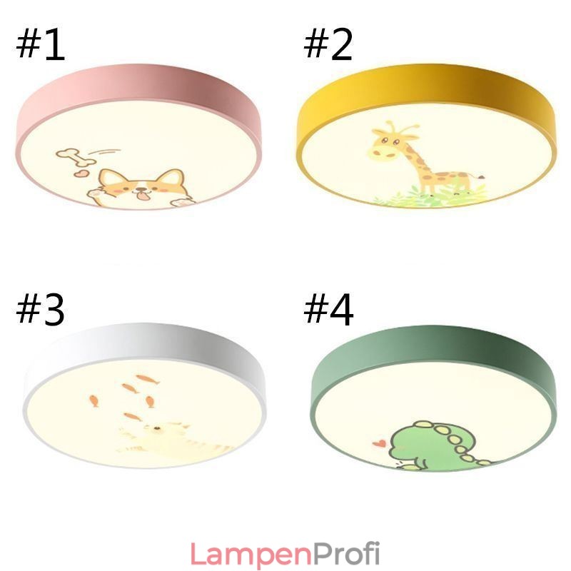 Tier Kinder Deckenleuchte Cartoon Deckenlampe