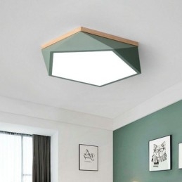 Moderne Deckenleuchte Diamantform Design Dimmbare Unterputz-Deckenleuchten