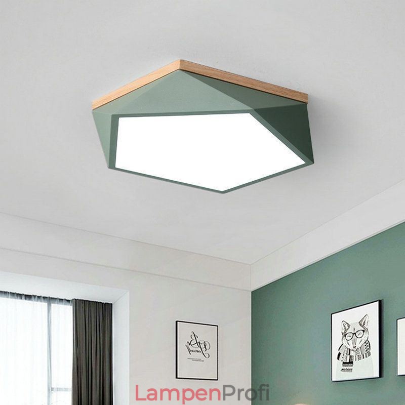 Moderne Deckenleuchte Diamantform Design Dimmbare Unterputz-Deckenleuchten