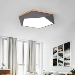 Moderne Deckenleuchte Diamantform Design Dimmbare Unterputz-Deckenleuchten