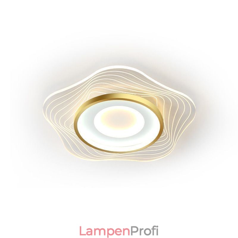 Kreative Deckenleuchte, moderne Unterputz-Leuchten mit Sternform, 36 W