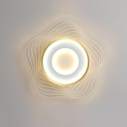 Kreative Deckenleuchte, moderne Unterputz-Leuchten mit Sternform, 36 W