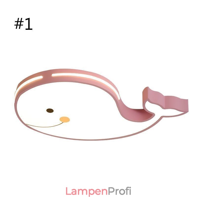 Dolphin Gemusterte Dimmbare Deckenleuchte Kreative Deckenleuchte Kinder