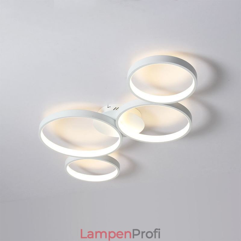 Deckenleuchte 7200LM 4 Ringe Leuchte