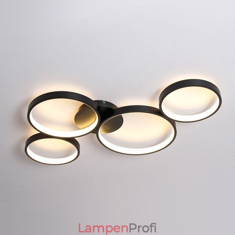 Deckenleuchte 7200LM 4 Ringe Leuchte