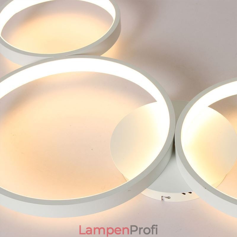 Deckenleuchte 7200LM 4 Ringe Leuchte