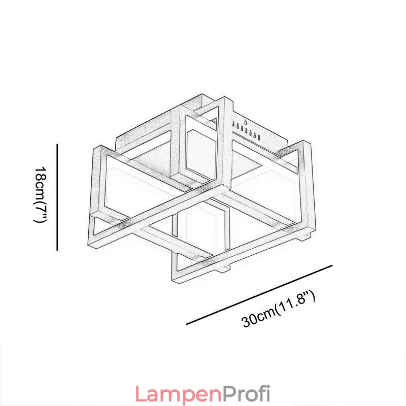 WiFi Smart Deckenleuchte Unterputz-Deckenlampe