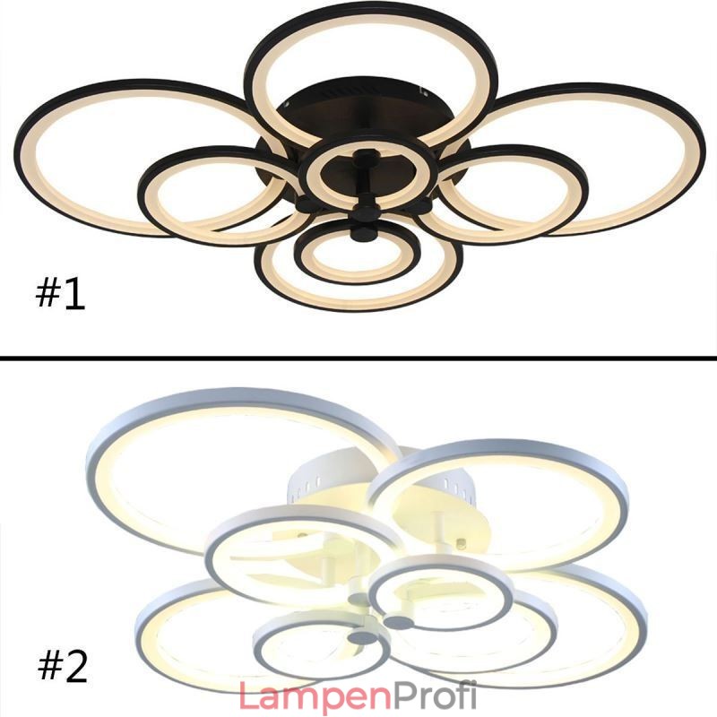 Dimmbare Deckenleuchte Moderne Ring Circle Unterputz-Deckenleuchte