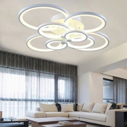 Dimmbare Deckenleuchte Moderne Ring Circle Unterputz-Deckenleuchte