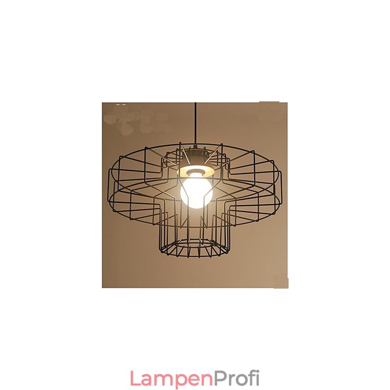 Single head Iron Chandelier Chandelier Retro Mesh