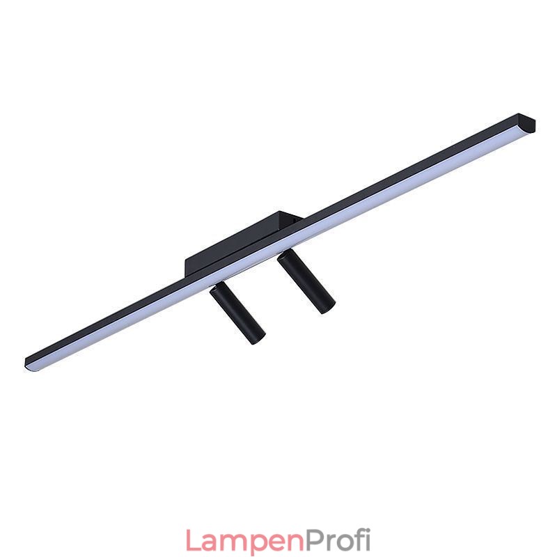 Linearer Deckenstrahler aus Acryl zur bündigen Montage