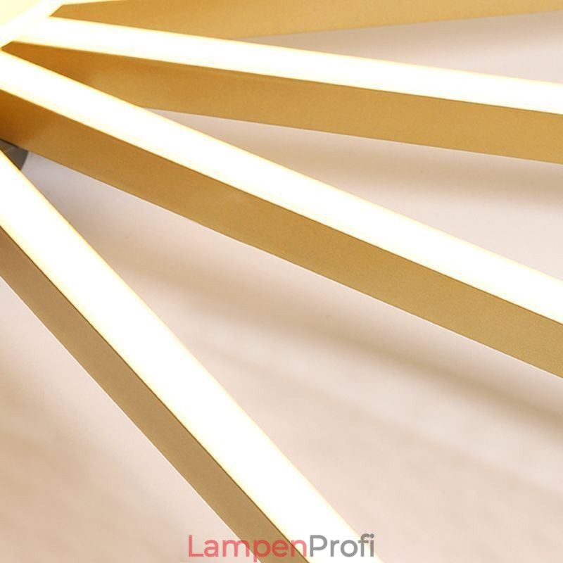 Unterputz-Strahler mit unregelmäßiger linearer Acryllampe