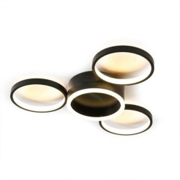Deckenleuchte mit 4 Ringen