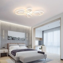 Moderne Deckenleuchte mit chinesischem Knoten