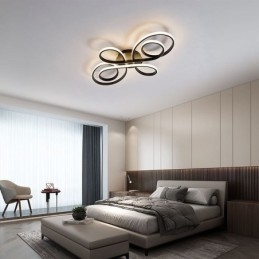 Moderne Deckenleuchte mit chinesischem Knoten