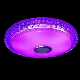 Unterputz-Deckenleuchte mit Fernbedienung und APP-Steuerung, Bluetooth-Musik-Lautsprecher
