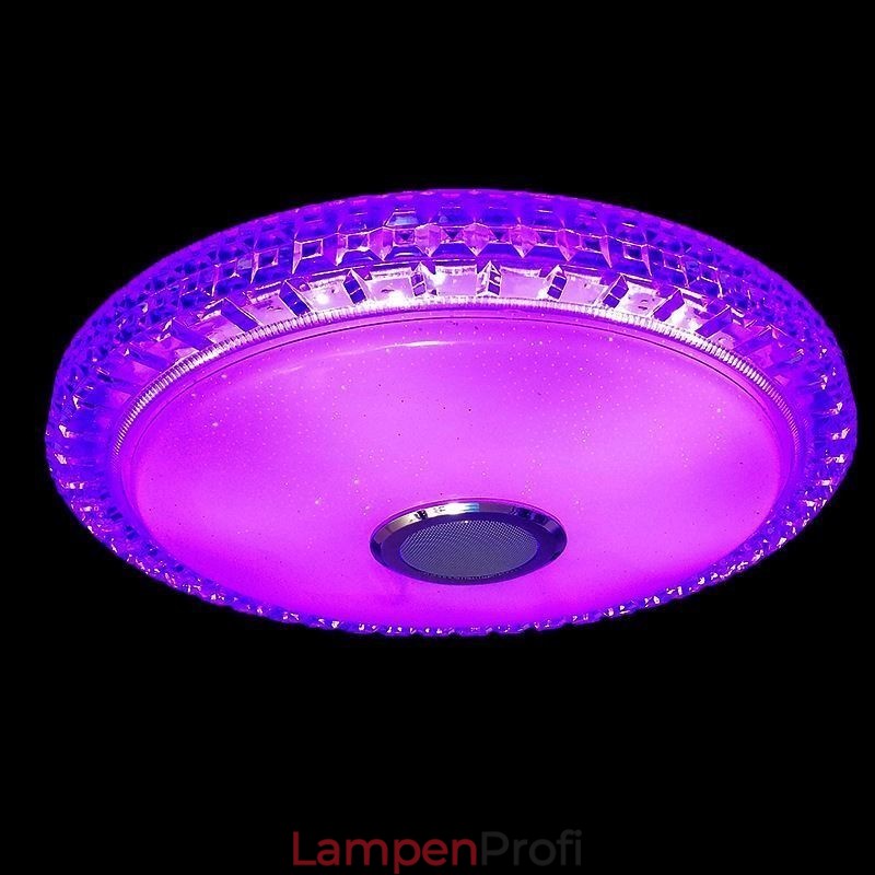 Unterputz-Deckenleuchte mit Fernbedienung und APP-Steuerung, Bluetooth-Musik-Lautsprecher