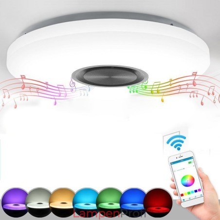 Unterputz-Dekorative Lampe Fernbedienung APP-Steuerung Bluetooth Musik Lautsprecher Lampe Unterputz-Dekorative Lampe Fernbedienung APP-Steuerung Bluetooth Musik Lautsprecher Lampe