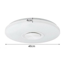 Unterputz-Dekorative Lampe Fernbedienung APP-Steuerung Bluetooth Musik Lautsprecher Lampe