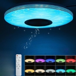 Unterputz-Deckenleuchte, dekorative Lampe, Fernbedienung, APP-Steuerung, Bluetooth-Musik-Lautsprecherlampe