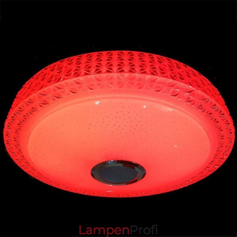 Deckenleuchte Dekorative Lampe Fernbedienung APP Steuerung Bluetooth Musik Lautsprecher Unterputz