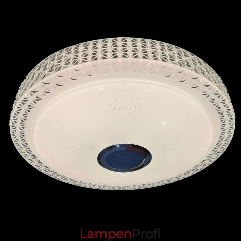 Deckenleuchte Dekorative Lampe Fernbedienung APP Steuerung Bluetooth Musik Lautsprecher Unterputz