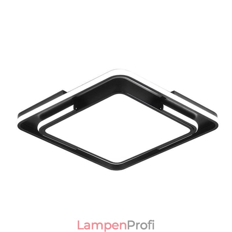Moderne einfache Unterputz-Deckenleuchte quadratische Acrylleuchte