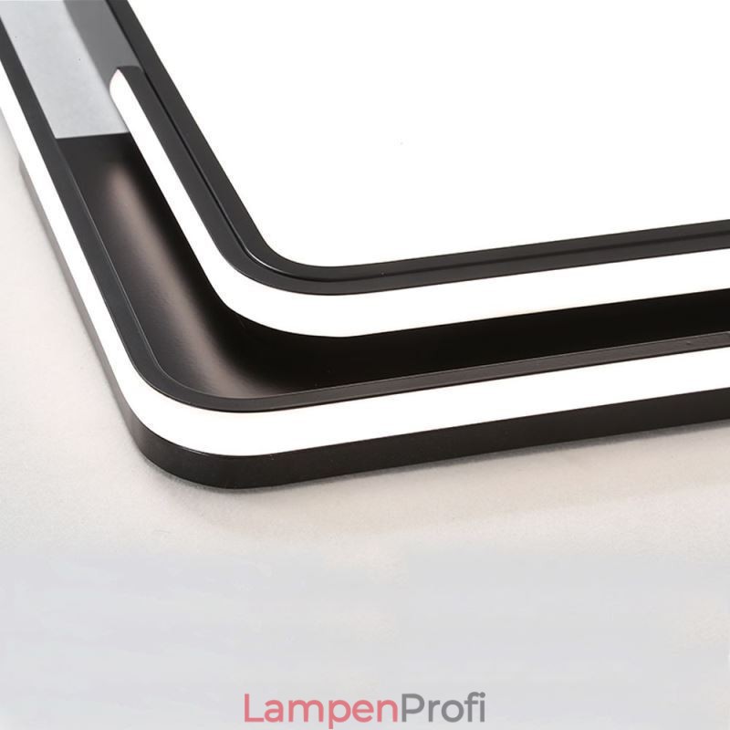 Moderne einfache Unterputz-Deckenleuchte quadratische Acrylleuchte