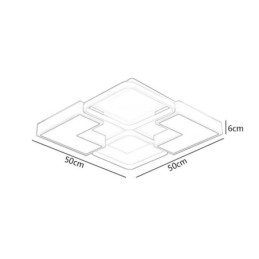 Acryl Unterputz Deckenleuchte Kreative Dekoration Beleuchtung